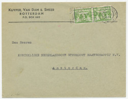 Perfin Verhoeven 365 - K.D.S. - Rotterdam 1935 - Ohne Zuordnung