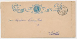 Postblad G. 1 Middelburg - Brielle 1888 - Interi Postali