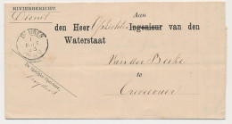 Kleinrondstempel Drunen 1893  - Unclassified