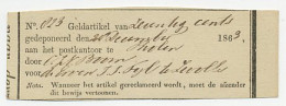Tholen 1863 - Stortingsbewijs Geldartikel - Unclassified