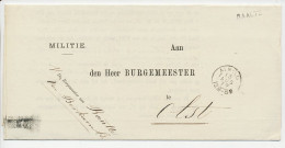 Naamstempel Raalte 1872 - Lettres & Documents