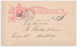 Postblad G. 9 Y Locaal Te Den Haag 1905 - Interi Postali