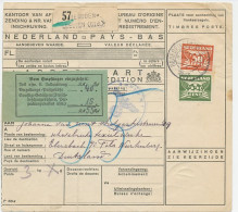 Em. Duif Pakketkaart Beneden Leeuwen - Duitsland 1943 - Unclassified