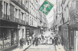 CPA. [75] > TOUT PARIS > N° 1985 - Rue Des Cendriers Au Boulevard De Menilmontant - (XXe Arrt.) - 1912 - TBE - Distrito: 20
