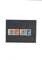Nouvelle-Calédonie Timbres Personnalisés Cagou OPT Année 2010 N°1100A-1100B  N** - Unused Stamps