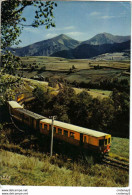 66 CERDAGNE Le PETIT TRAIN JAUNE SNCF De Villefranche De Conflent à La Tour De Carol Postée De Prades En 1978 - Prades