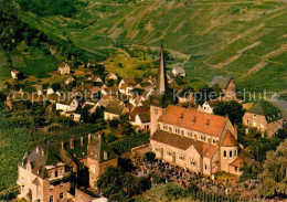 72782907 Mayschoss Schloss Kirche Fliegeraufnahme Laach - Andere & Zonder Classificatie