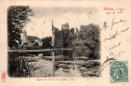 N°2533 W -cpa Mehun Sur Yèvre -église Et Tous De Charles VII- - Mehun-sur-Yèvre