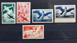 05 - 24 - France - Poste Aérienne N° 16 - 17 - 18 - 18A - 19  - Tous ** - MNH - - 1927-1959 Postfris
