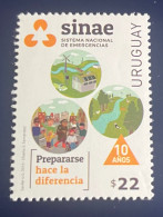 Uruguay 2019, SINAE, Sistema Nacional De Emergencias, MNH. - Uruguay