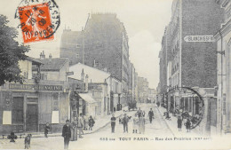 CPA. [75] > TOUT PARIS > N° 685 Bis - RUE DES PRAIRIES - ALLUMEUR DE REVERBERE - (XXe Arrt.) - 1909 - TBE - Distretto: 20