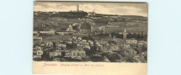 Israel - Jérusalem - Mosquée D'Omar Et Mont Des Oliviers - état - Israel