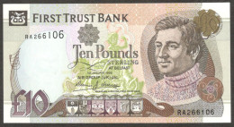 Northern Ireland 10 Pounds First Trust Bank P-136a 1998 GEM UNC - Ireland