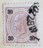 Autriche - 1890 - Scott #60 - « MEZZO » - Used Stamps