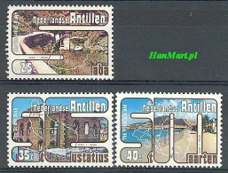 Netherlands Antilles 1977 Mi 345-347 MNH  (ZS2 DTA345-347) - Monumentos