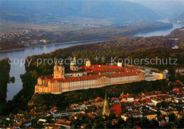 72782673 Melk Donau Fliegeraufnahme Stift Wachau Melk - Other & Unclassified