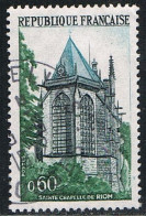 FRANCE : N° 1683 Oblitéré "TàD Rond" (Sainte-Chapelle De Riom) - PRIX FIXE - - Gebruikt
