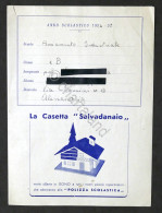 Scuola Avviamento Industriale - Alessandria - Tema Sul Risparmio - 1954 / 1955 - Unclassified