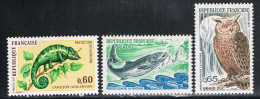 FRANCE : N° 1692-1693 Et 1694 ** (Protection De La Nature) - PRIX FIXE - - Unused Stamps