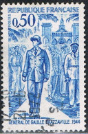 FRANCE : N° 1696 Oblitéré (Anniversaire De La Mort Du Général De Gaulle) - PRIX FIXE - - Used Stamps