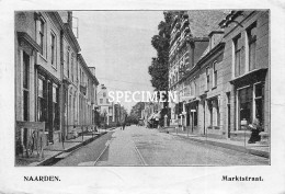 Prent - Marktstraat - Naarden - 8.5x12.5 Cm - Naarden