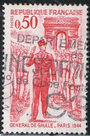 FRANCE : N° 1697 Oblitéré (Anniversaire De La Mort Du Général De Gaulle) - PRIX FIXE - - Unused Stamps