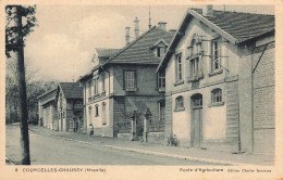 Courcelles Chaussy * Rue Et école D'agriculture - Sonstige & Ohne Zuordnung