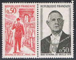 FRANCE : N° 1697 Et 1698 ** (Anniversaire De La Mort Du Général De Gaulle) - PRIX FIXE - - Ungebraucht