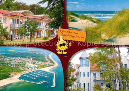 72782568 Kuehlungsborn Ostseebad Fliegeraufnahme Segelhafen Strand Ferienanlage  - Kühlungsborn