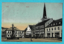 * Unna (Nordrhein Westfalen - Deutschland) * (Verlag Von Paul Schade) Markt, Grand'place, Couleur, Old, Rare - Unna