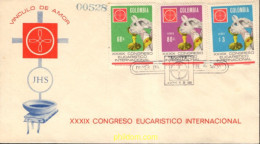 730829 MNH COLOMBIA 1968 39 CONGRESO EUCARISTICO INTERNACIONAL EN BOGOTA - Kolumbien