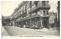 41  Blois -  La Rue Denis Papin Et Le Grand Bazar - Blois