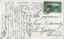 Bosnia-Herzegovina/Austria-Hungary, Picture Postcard-year 1911, Auxiliary Post Office/Ablage FRANZJOSEFSFELD, Type A1 - Bosnia Erzegovina