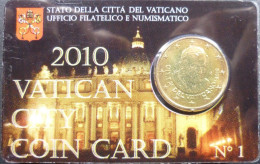 Vaticano - 50 Centesimi 2010 - Coincard N. 1 - KM# 387 - Vaticano (Ciudad Del)