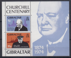 Gibraltar Churchill 1974 Neufs Sans Charnières ** - Gibilterra