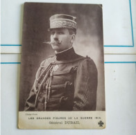 CPA Les Grandes Figures De La Guerre 1914 Général Dubail, Correspondance Militaire Voyagée Le 23 Janvier 1915 - Personen