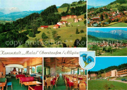 72781850 Oberstaufen Kuranstalt Malas Alpenpanorama Oberstaufen - Oberstaufen