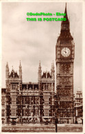 R359462 London. Big Ben And House Of Lords. RP. 1955 - Sonstige & Ohne Zuordnung