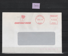 PRIX FIXE Chantemur Rhône 69 Lyon Duchere 25.6.90 / 3021 - Maschinenstempel (Werbestempel)