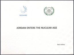 JORDAN - Special Folded With Stamps / JORDAN ENTERS THE NUCLEAR AGE 2024 - Jordanië