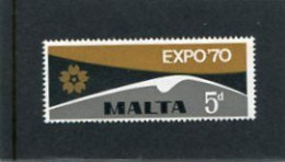 MALTA - 1970  5d  OSAKA  MINT NH - Malte