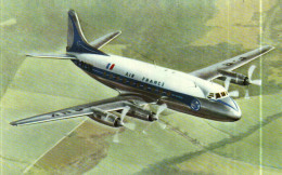 CPSM  Air France     Avion Vickers "Viscount" - 1946-....: Modern Era