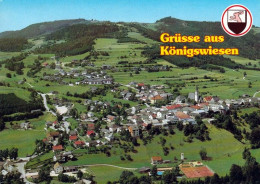 1 AK Österreich / Oberösterreich * Blick Auf Königswiesen - Diese Marktgemeinde Liegt Im Mühlviertel * - Otros & Sin Clasificación
