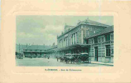 42 - St Etienne - Gare De Chateaucreux - Animée - CPA - Voir Scans Recto-Verso - Saint Etienne