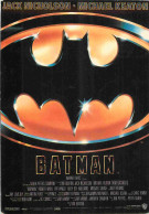 Cinema - Affiche De Film - Batman - Jack Nicholson - Michael Keaton - CPM - Voir Scans Recto-Verso - Affiches Sur Carte