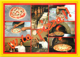 Recettes De Cuisine - Pizza - Gastronomie - CPM - Carte Neuve - Voir Scans Recto-Verso - Recipes (cooking)