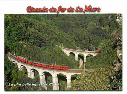 Trains - Chemin De Fer De La Mure - Les Viaducs De Loulla - Vue Aérienne - Carte Neuve - CPM - Voir Scans Recto-Verso - Treni