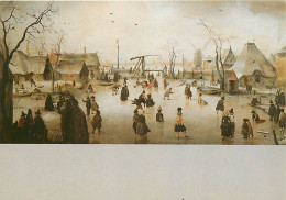 Art - Peinture - Hendrick Avercamp - Winter Scene - Les Plaisirs D'Hiver - CPM - Carte Neuve - Voir Scans Recto-Verso - Paintings