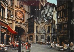 76 - Rouen - Au Pied Du Beffroi Et Du Gros Horloge Très Belle Fontaine Du XVIIIe S - Carte Neuve - CPM - Voir Scans Rect - Rouen