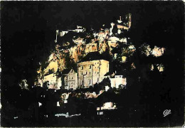 46 - Rocamadour - Le Rocher Illuminé - Nuit - CPM - Voir Scans Recto-Verso - Rocamadour